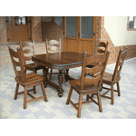 Стіл столовий, розкладний + 6 стільців (6250) - LvivMarket.net, Фото 2