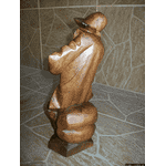 Деревяна статуетка Музикант (5284/5) - LvivMarket.net, Фото 5