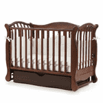 Ліжечко Верес Соня ЛД-19 горіх, маятник з шухлядою - ЛьвівМаркет, Фото 1 Ліжечко Верес Соня ЛД-19 горіх, маятник з шухлядою - LvivMarket.net, Фото 1