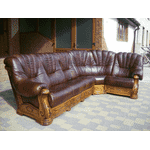 Шкіряний кутовий диван на дубовому каркасі (2144).ДНІПРО - LvivMarket.net, Фото 13