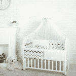 Комплект Маленька Соня Comfort Пряники, голубий з балдахіном - ЛьвівМаркет, Фото 1 Комплект Маленька Соня Comfort Пряники, голубий з балдахіном - LvivMarket.net, Фото 1