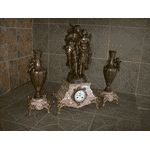 Камінний годинник з вазами Зустріч (6165) - ЛьвівМаркет, Фото 4 Камінний годинник з вазами Зустріч (6165) - LvivMarket.net, Фото 4