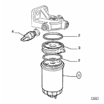 Фильтр топливный под датчик воды на Fiat Ducato 290 (1989-1994) 71736116, 71771751 , 71736113 - ЛьвівМаркет, Фото 1 Фильтр топливный под датчик воды на Fiat Ducato 290 (1989-1994) 71736116, 71771751 , 71736113 - LvivMarket.net, Фото 1