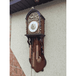 Настінний годинник (дерево, чеканка)(6506) - LvivMarket.net, Фото 7