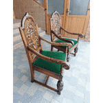 Пара антикварних крісел Brugge (6471) - LvivMarket.net, Фото 7