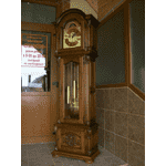 Годинник напольний (дуб,масив,різьба)(1394).ДНІПРО - LvivMarket.net, Фото 7