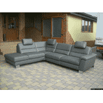 Новий шкіряний кутовий диван  (5055) - LvivMarket.net, Фото 1