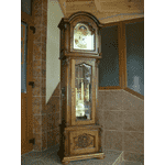 Годинник напольний (дуб,масив,різьба)(1394).ДНІПРО - LvivMarket.net, Фото 9