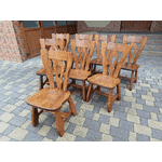 Комплект деревяних стільців (6416) - LvivMarket.net, Фото 3