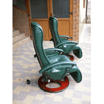 Відпочинкове шкіряне крісло з масажем (6090) - LvivMarket.net, Фото 4