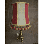 Лампа настільна (латунь, шкіра) (5032) - LvivMarket.net, Фото 3