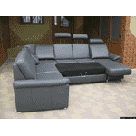 Новий шкіряний диван, розкладний (4946) - LvivMarket.net, Фото 41