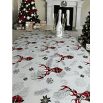 Новорічна скатертина 110х140 в асортименті - ЛьвівМаркет, Фото 1 Новорічна скатертина 110х140 в асортименті - LvivMarket.net, Фото 1