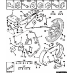 Трос ручного тормоза (задние диски) Fiat Ducato 244 (2002-2006) 1339676080,1339394080,MA26353,4745V4,LEC2382,AD11.0276.1 - LvivMarket.net, Фото 2