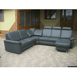 Новий шкіряний диван, розкладний (4946) - LvivMarket.net, Фото 28