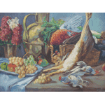 Картина Натюрморт із зайцем,дичиною та фруктами (6223) - LvivMarket.net, Фото 4