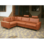 Новий шкіряний кутовий диван, розкладний (4410).ДНІПРО - LvivMarket.net, Фото 2