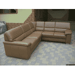 Новий шкіряний диван, розкладний (5556) - LvivMarket.net, Фото 4