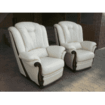 Комплект мяких шкіряних крісел (3981). ДНІПРО - LvivMarket.net, Фото 1