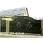 Кована брама Фенікс - ЛьвівМаркет, Фото 2 Кована брама Фенікс - LvivMarket.net, Фото 2