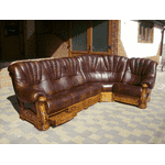 Шкіряний кутовий диван на дубовому каркасі (2144).ДНІПРО - LvivMarket.net, Фото 27