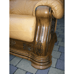 Шкіряний диван на дубовому каркасі (2640) - LvivMarket.net, Фото 16