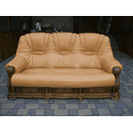 Шкіряний диван на дубовому каркасі (2640) - LvivMarket.net, Фото 2