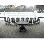 Стіл столовий, розкладний + 6 стільців (в стилі Яхт) (4577) - LvivMarket.net, Фото 49