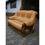 Шкіряний диван на дубовому каркасі (2640) - LvivMarket.net, Фото 6