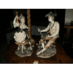 Пара фарфорових статуеток Capodimonte  (6083) - ЛьвівМаркет, Фото 1 Пара фарфорових статуеток Capodimonte  (6083) - LvivMarket.net, Фото 1