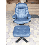 Шкіряне крісло,відпочинкове + пуфік (2673).ДНІПРО - LvivMarket.net, Фото 3
