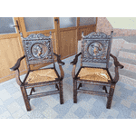 Пара антикварних крісел Bretonse (6690) - LvivMarket.net, Фото 1
