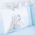 Комплект Маленька Соня Akvarel зайчик з кульбабою, з балдахіном - ЛьвівМаркет, Фото 4 Комплект Маленька Соня Akvarel зайчик з кульбабою, з балдахіном - LvivMarket.net, Фото 4