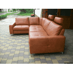 Новий шкіряний кутовий диван, розкладний (4410).ДНІПРО - LvivMarket.net, Фото 11