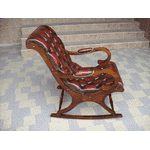 Шкіряне крісло- качалка Chesterfield (5871). ДНІПРО - LvivMarket.net, Фото 7