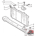 Радиатор охлаждения +А.С Ситроен Джампер / Citroen Jumper II 1311003080 - ЛьвівМаркет, Фото 2 Радиатор охлаждения +А.С Ситроен Джампер / Citroen Jumper II 1311003080 - LvivMarket.net, Фото 2