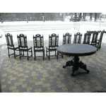 Стіл столовий, розкладний + 6 стільців (в стилі Яхт) (4577) - LvivMarket.net, Фото 51
