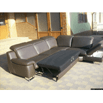 Новий шкіряний диван, розкладний (5563) - LvivMarket.net, Фото 12
