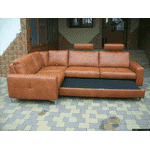 Новий шкіряний кутовий диван, розкладний (4410).ДНІПРО - LvivMarket.net, Фото 60