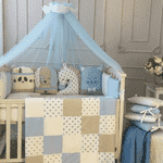 Комплект Маленька Соня Baby Design Chudiki Classic голубий  без балдахіну - ЛьвівМаркет, Фото 1 Комплект Маленька Соня Baby Design Chudiki Classic голубий  без балдахіну - LvivMarket.net, Фото 1