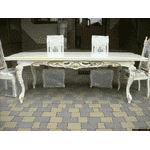Стіл столовий, розкладний + 8 стільців (новий) (4402) - LvivMarket.net, Фото 3