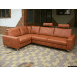 Новий шкіряний кутовий диван, розкладний (4410).ДНІПРО - LvivMarket.net, Фото 28