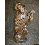 Деревяна статуетка Музикант (5284/6) - LvivMarket.net, Фото 12