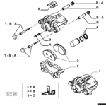Суппорт задний правый в зборе Peugeot Boxer II (2002-2006) 4401F3,1607378780,735289110,986474996 - LvivMarket.net, Фото 2
