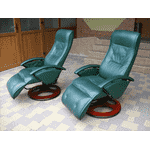 Відпочинкове шкіряне крісло з масажем (6090) - LvivMarket.net, Фото 11