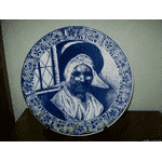 Декоративна тарілка Delft Blue  (4254/2). ДНІПРО - LvivMarket.net, Фото 1