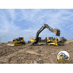 Земляні роботи з гусеничним екскаватором - ЛьвівМаркет, Фото 1 Земляні роботи з гусеничним екскаватором - LvivMarket.net, Фото 1