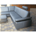 Новий шкіряний диван + пуф POLINOVA (5578) - LvivMarket.net, Фото 16