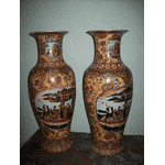 Пара інтерєрних ваз. Фарфор. Китай. (6230) - ЛьвівМаркет, Фото 5 Пара інтерєрних ваз. Фарфор. Китай. (6230) - LvivMarket.net, Фото 5