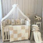 Комплект Маленька Соня Baby Design Chudiki Classic бежевий  без балдахіну - ЛьвівМаркет, Фото 1 Комплект Маленька Соня Baby Design Chudiki Classic бежевий  без балдахіну - LvivMarket.net, Фото 1